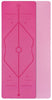 yoga mat with position lines for beginners and advanced yoga yogi hot yoga bikram savasana yoga