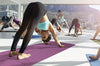 yoga mat with position lines for beginners and advanced yoga yogi hot yoga bikram savasana yoga